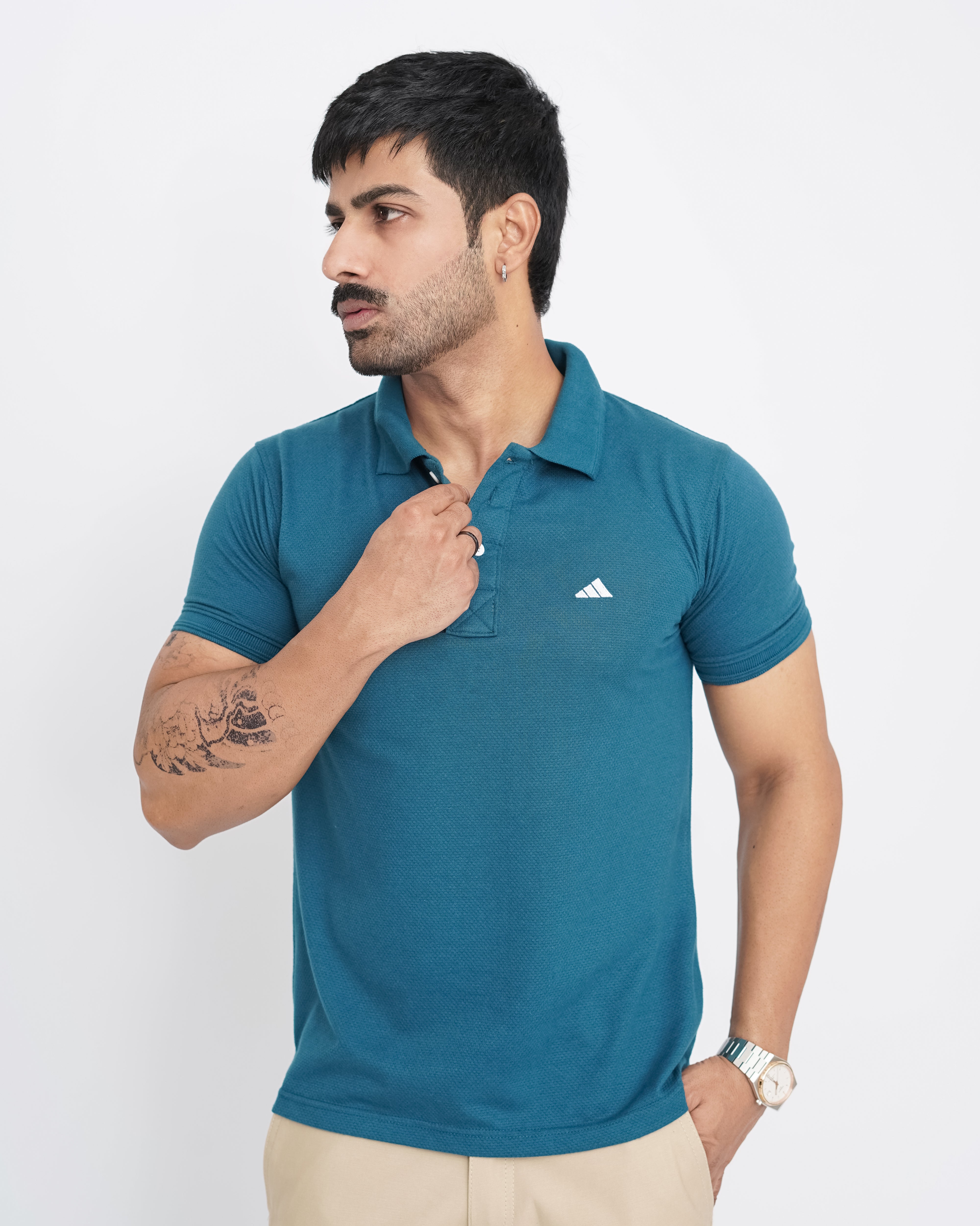 Zink Pop-Corn Polo Shirt
