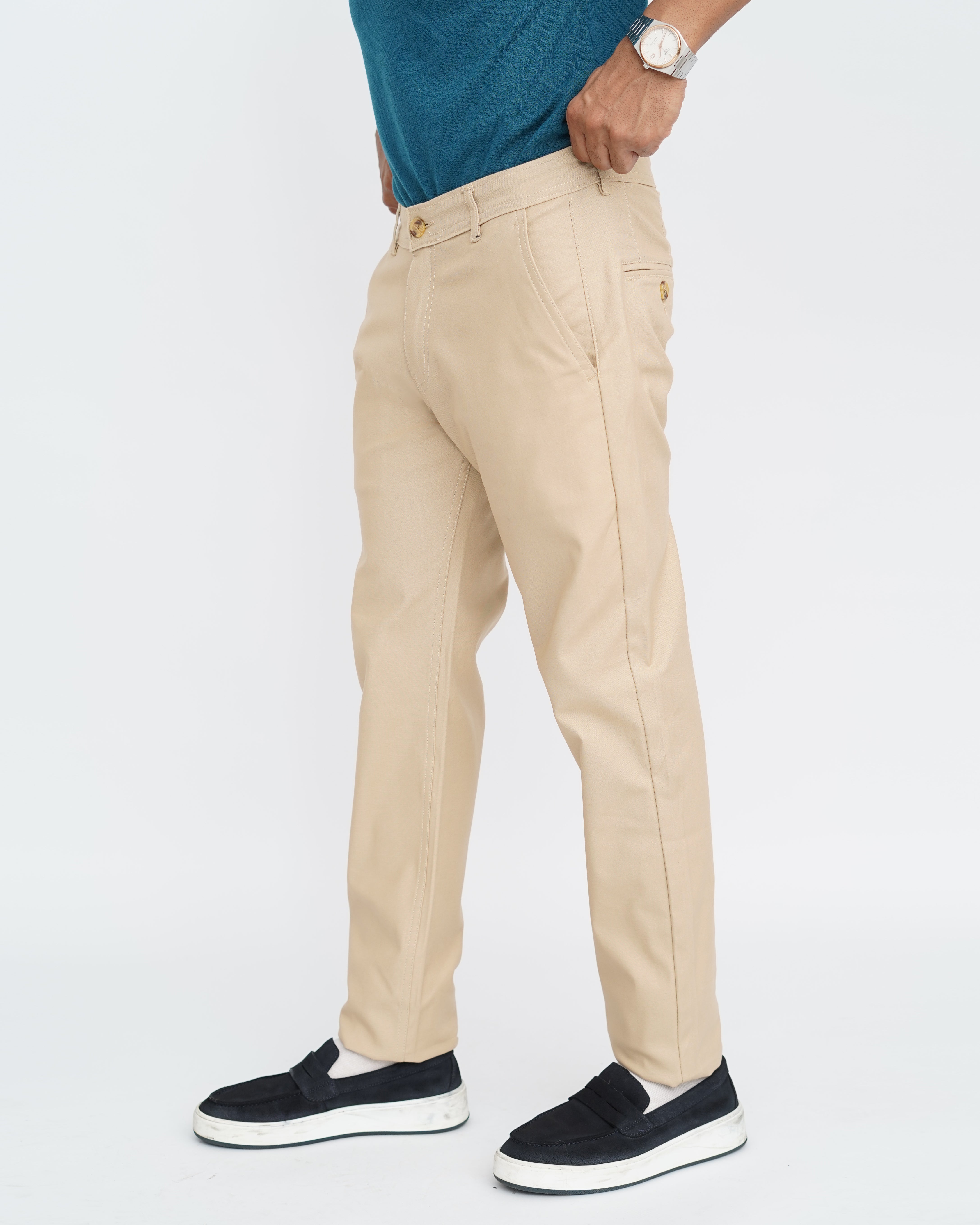 Creamy Cotton Pant-Smart Fit