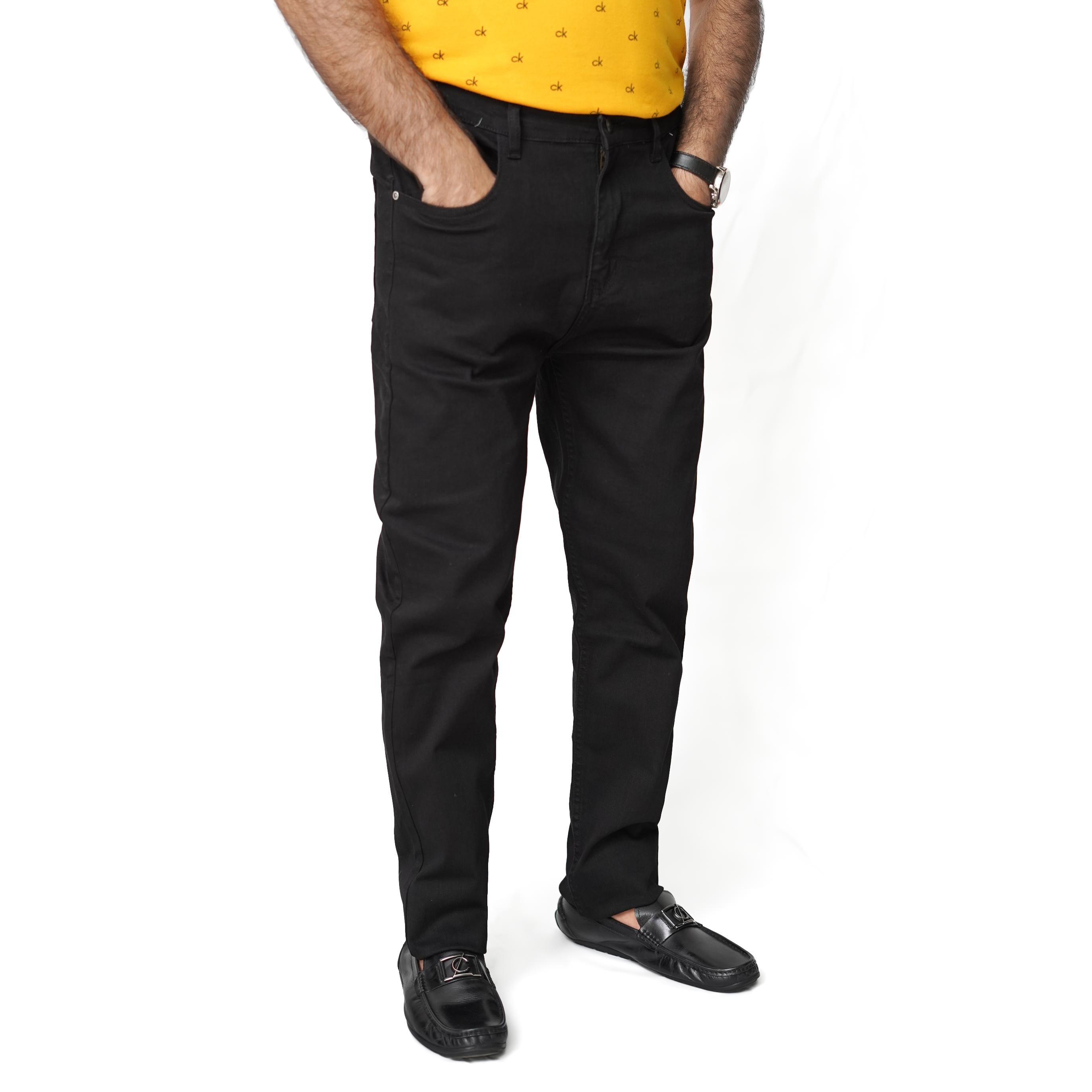 GoldenTag Regullar Fit Jeans – Black