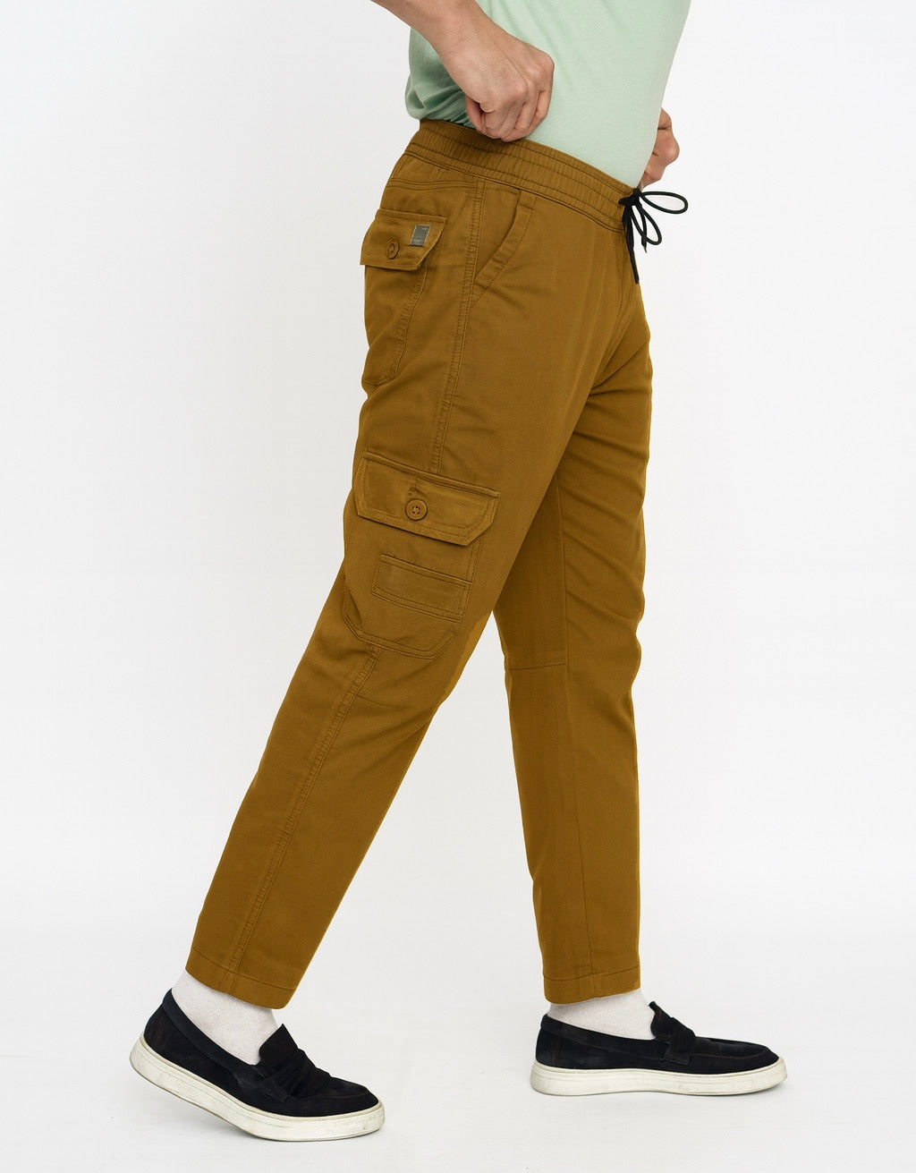 Golden Brown Cargo Trouser