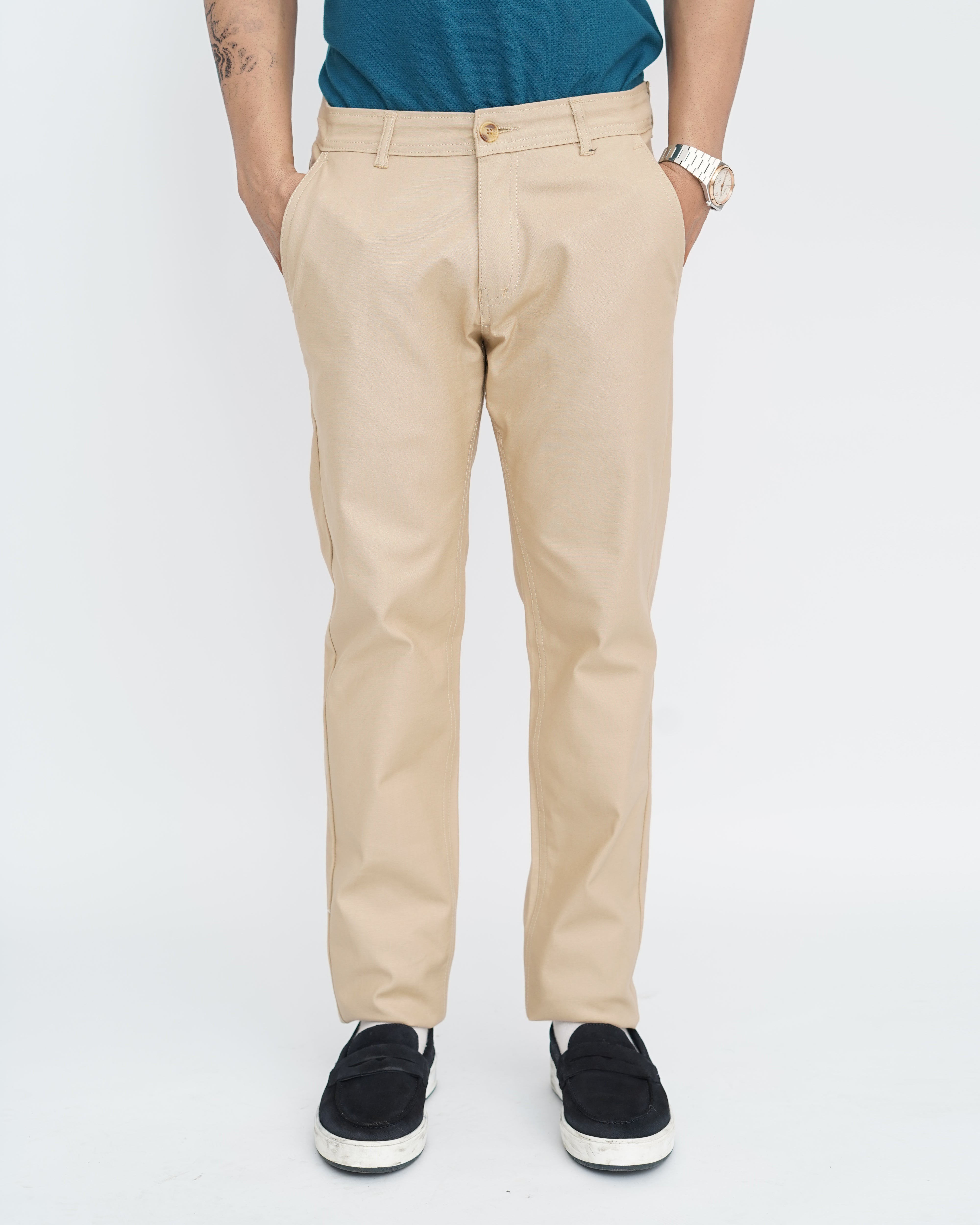 Creamy Cotton Pant-Smart Fit