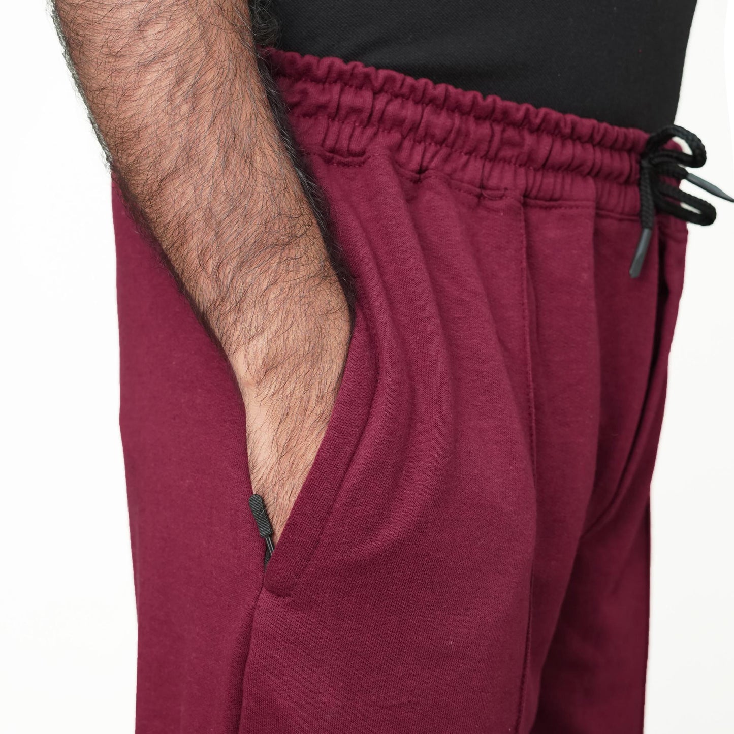 Maroon Terry Trouser