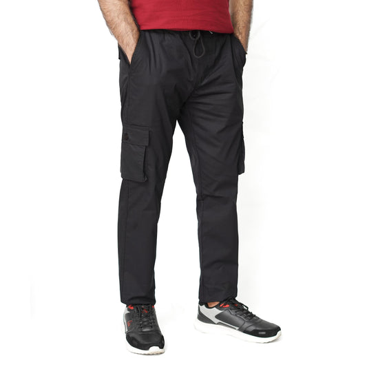 Black Cargo Trouser