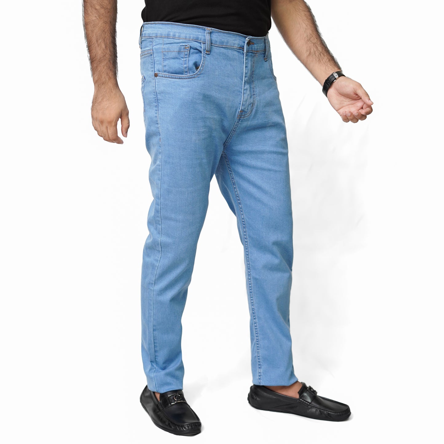GoldenTag Regullar Fit Jeans – Light Blue