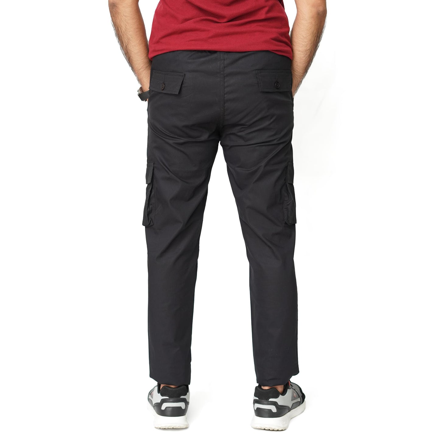 Black Cargo Trouser