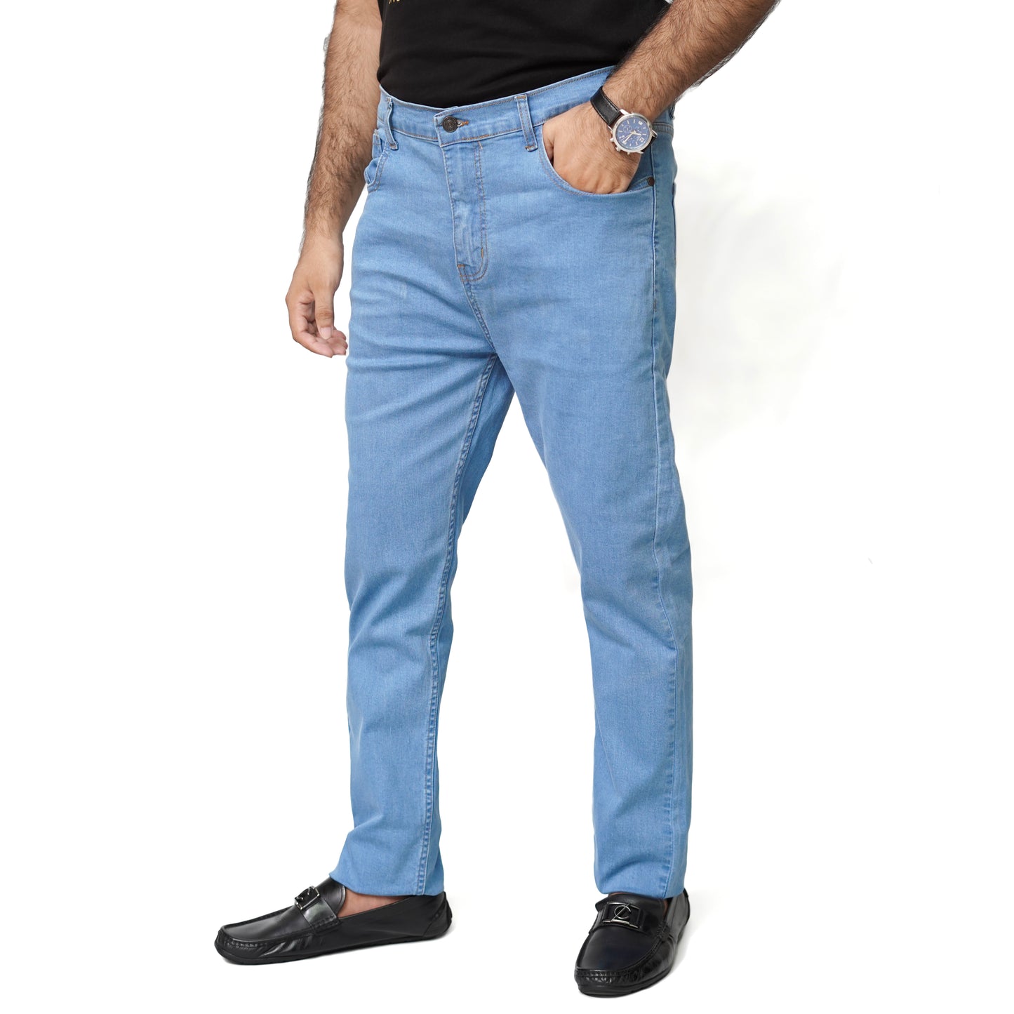 GoldenTag Regullar Fit Jeans – Light Blue