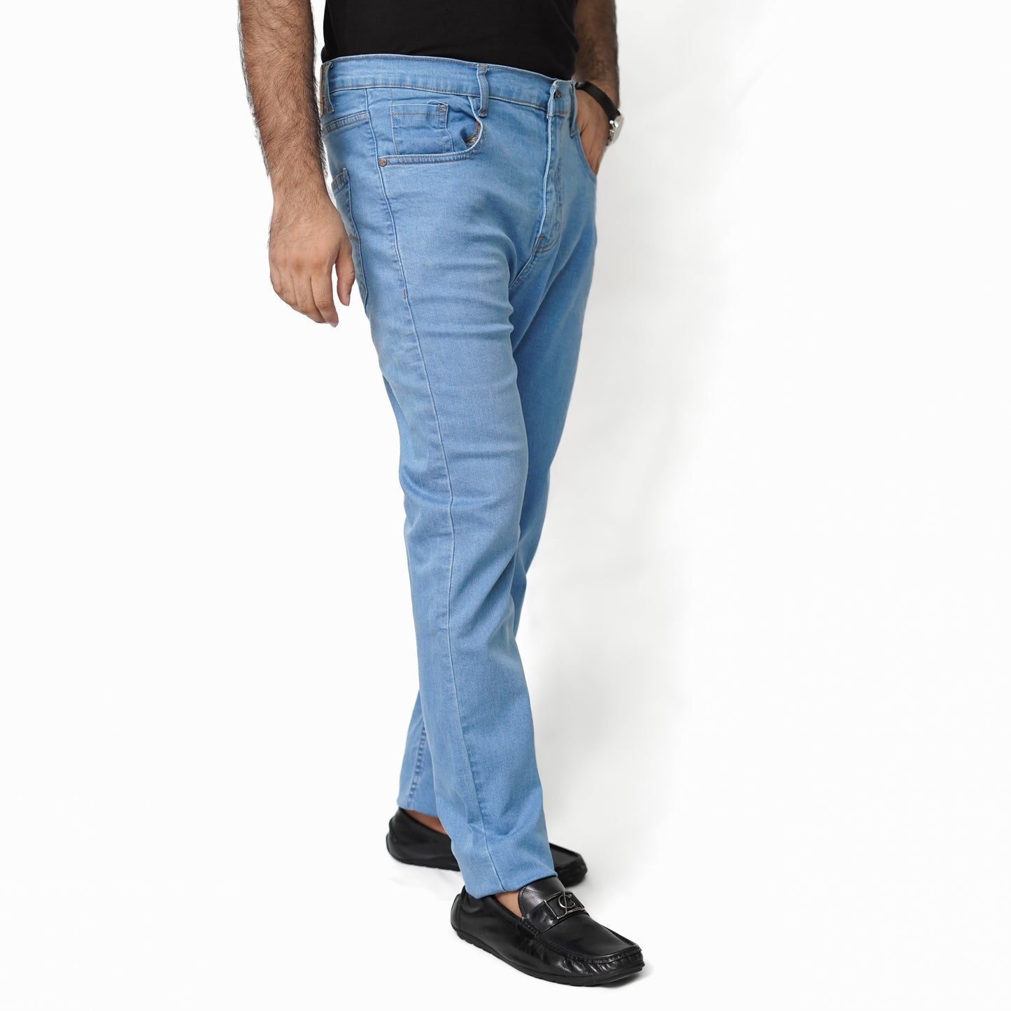 GoldenTag Regullar Fit Jeans – Light Blue
