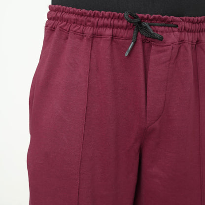 Maroon Terry Trouser