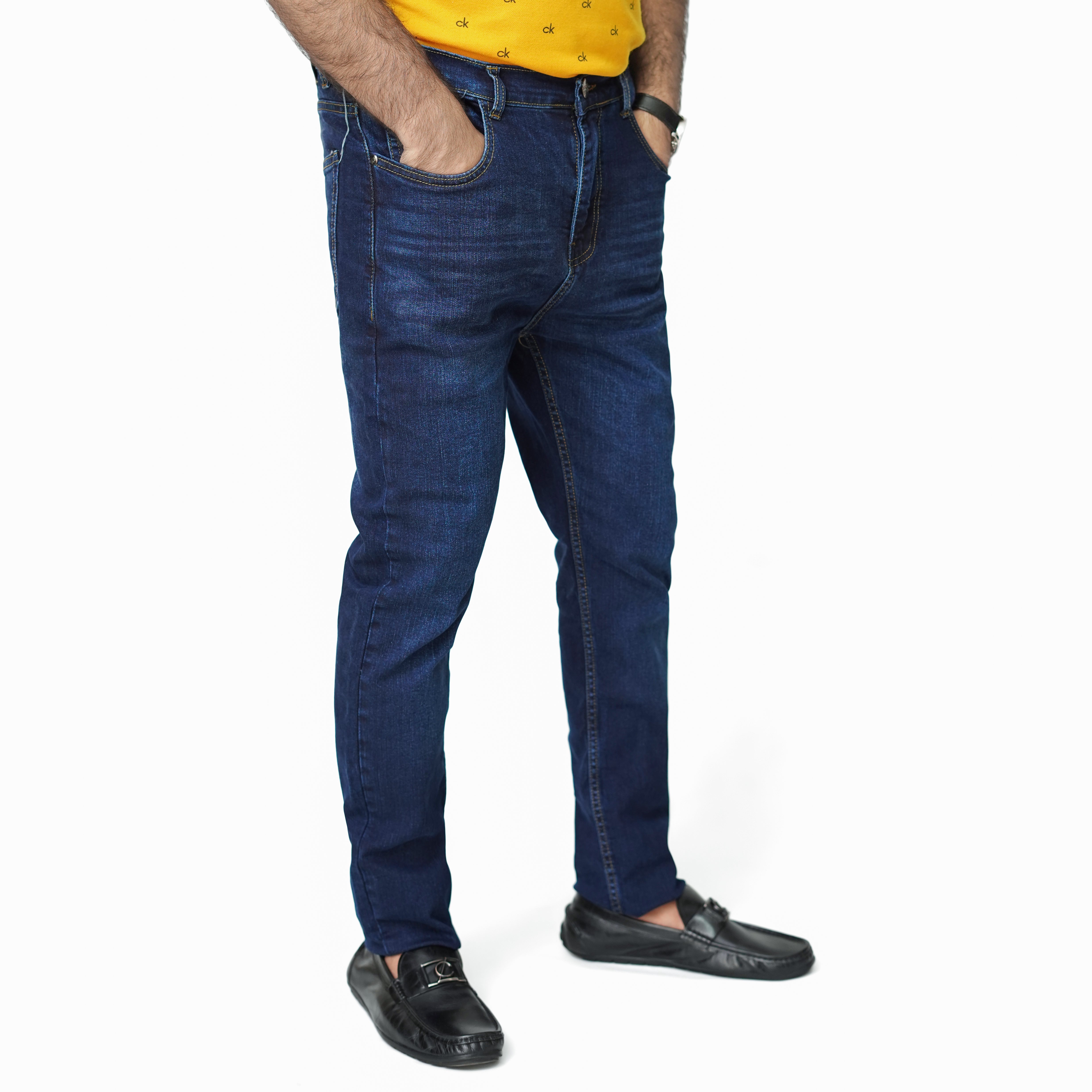 GoldenTag Regullar Fit Jeans – Dark Blue
