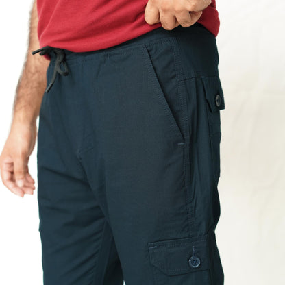 Navy Blue Cargo Trouser