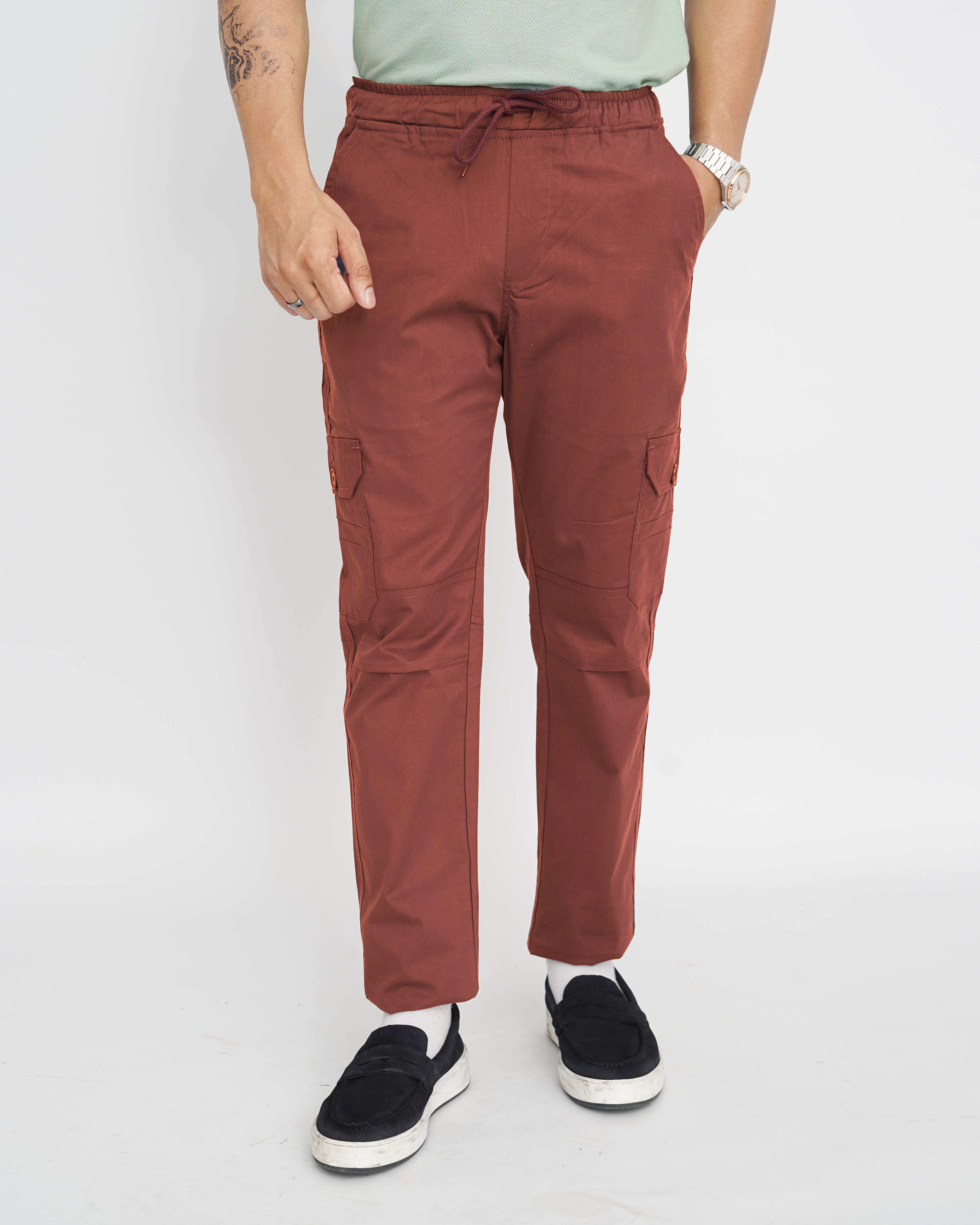 Brick Cargo Trouser