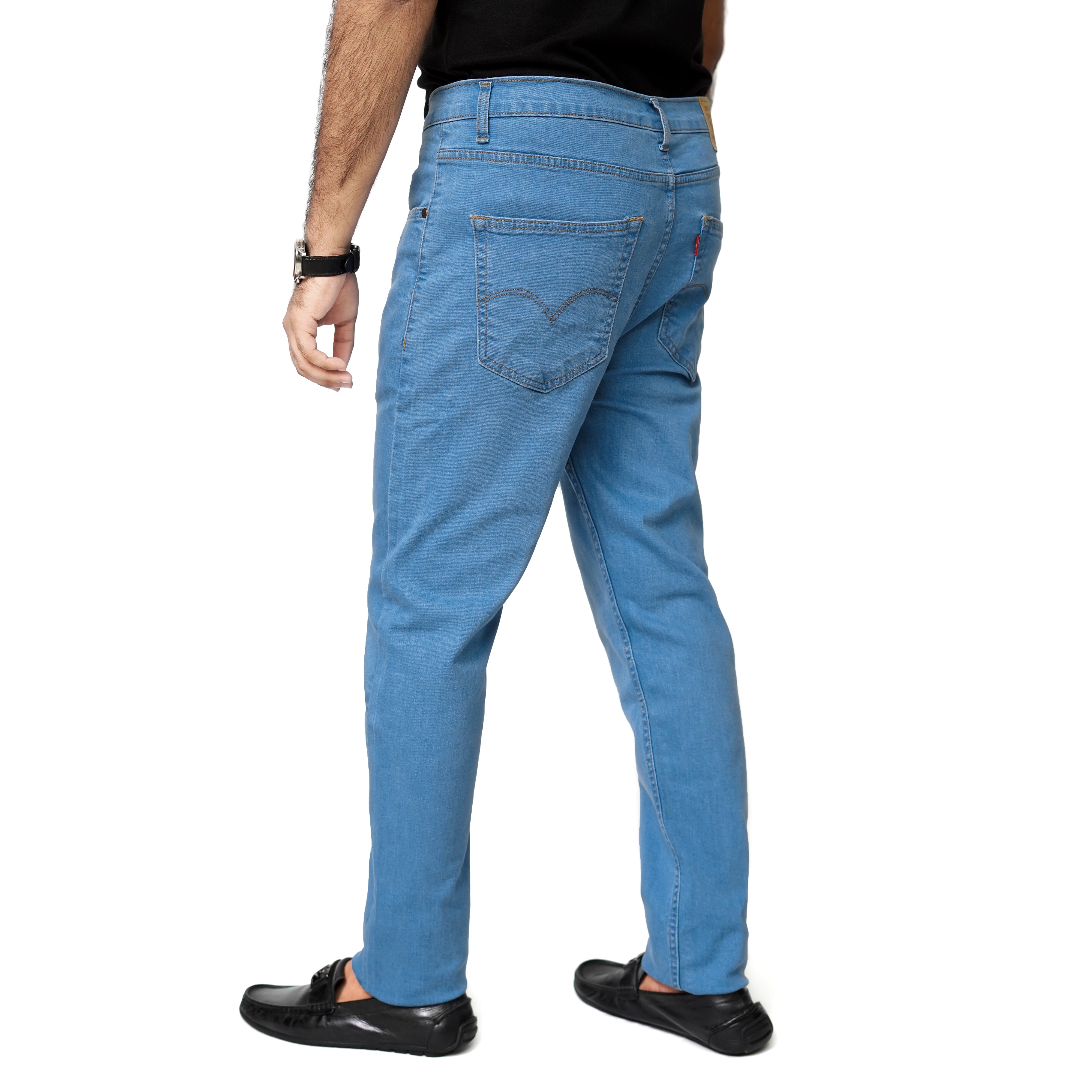 GoldenTag Regullar Fit Jeans – Mid Blue