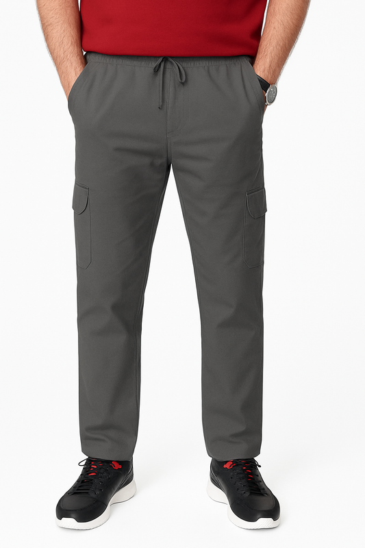 Dark Gray Cargo Trouser