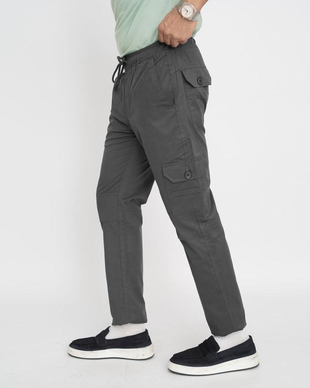 Dark Gray Cargo Trouser