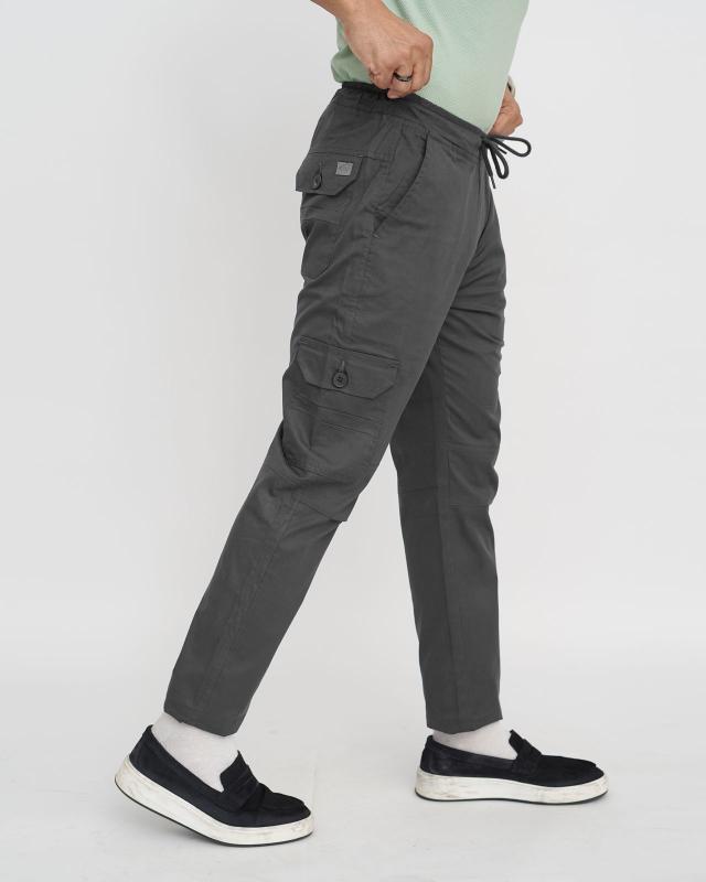 Dark Gray Cargo Trouser